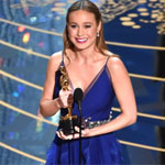Brie Larson at the Academy Awards